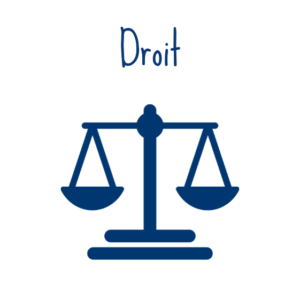 Plaquette Droit
